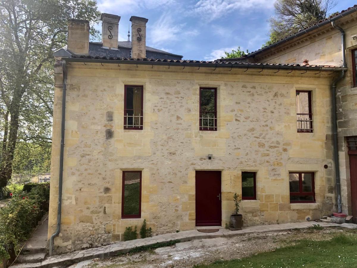 L'Abbaye Du Chateau Du Vallier Langoiran Kültér fotó