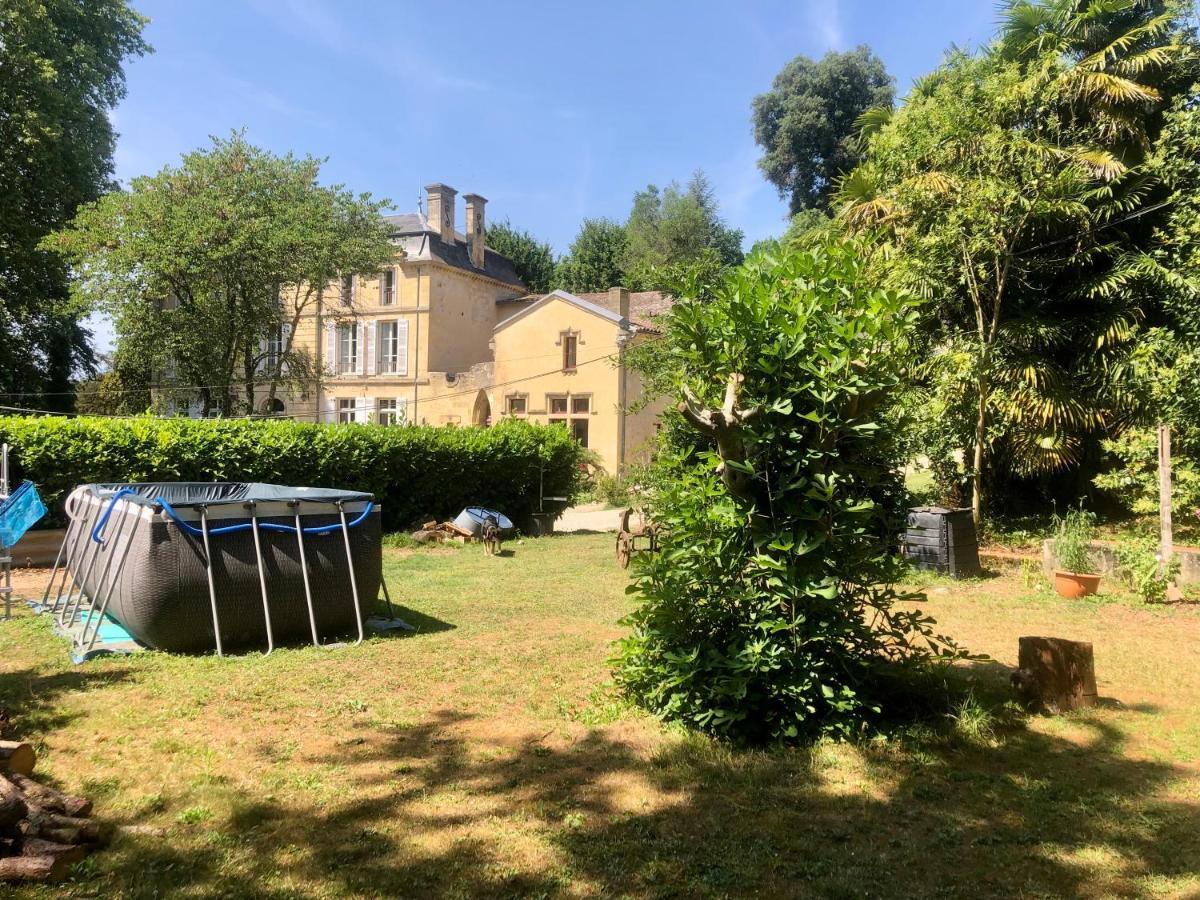 L'Abbaye Du Chateau Du Vallier Langoiran Kültér fotó
